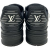 ルイ・ヴィトン LOUIS VUITTON トレーナーライン　ローカットスニーカー LX0215 ブラック レザー メンズ スニーカー