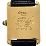 カルティエ Cartier マスト タンク LM 590005 シルバー シルバー/ゴールド・フィルド クオーツ ユニセックス 腕時計