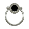 ブルガリ BVLGARI ブルガリブルガリフリップリング ホワイトゴールド 750 オニキス ダイヤモンド ジュエリー