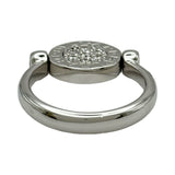 ブルガリ BVLGARI ブルガリブルガリフリップリング ホワイトゴールド 750 オニキス ダイヤモンド ジュエリー