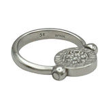 ブルガリ BVLGARI ブルガリブルガリフリップリング ホワイトゴールド 750 オニキス ダイヤモンド ジュエリー
