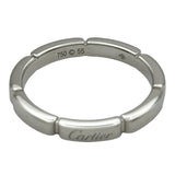 カルティエ Cartier マイヨンパンテールウェディングリング ホワイトゴールド 750 ジュエリー