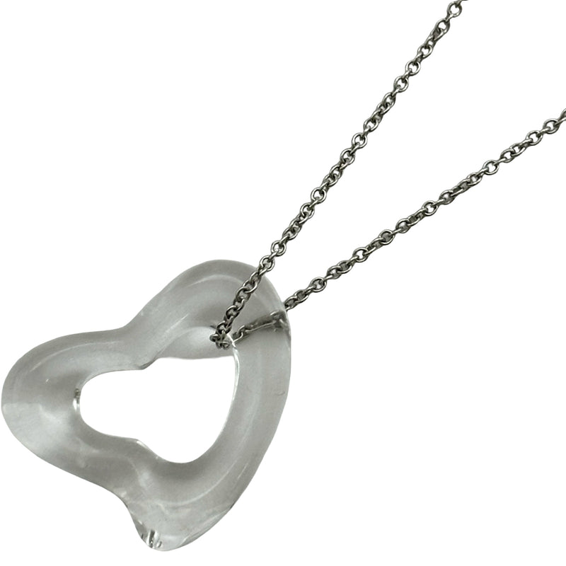 ティファニー TIFFANY＆CO オープンハートネックレス プラチナ Pt950