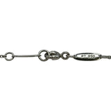 ティファニー TIFFANY＆CO オープンハートネックレス プラチナ Pt950 クリスタル ジュエリー