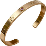 カルティエ Cartier ラブオープンブレス ピンクゴールド Au750 ジュエリー