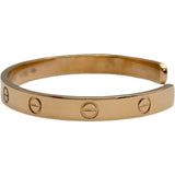 カルティエ Cartier ラブオープンブレス ピンクゴールド Au750 ジュエリー