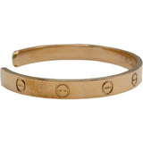 カルティエ Cartier ラブオープンブレス ピンクゴールド Au750 ジュエリー