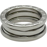 ブルガリ BVLGARI ビーゼロワンリング3バンド(S) ホワイトゴールド 750 ジュエリー