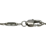 ティファニー TIFFANY＆CO 1837ダブルバーネックレス ホワイトゴールド 750 ダイヤモンド ジュエリー