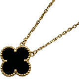 ヴァンクリーフ＆アーペル Van Cleef & Arpels ヴィンテージアルハンブラネックレス ゴールド Au750 オニキス ジュエリー