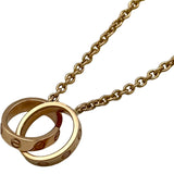 カルティエ Cartier ベビーラブネックレス ピンクゴールド Au750 ジュエリー
