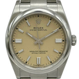 ロレックス ROLEX オイスターパーペチュアル36 126000 ベージュ ステンレススチール 自動巻き メンズ 腕時計