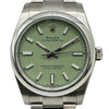 ロレックス ROLEX オイスター パーペチュアル 34 124200 ピスタチオ ステンレススチール 自動巻き メンズ 腕時計
