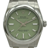 ロレックス ROLEX オイスターパーペチュアル34 124200 ピスタチオ ステンレススチール 自動巻き レディース 腕時計