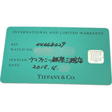 ティファニー TIFFANY＆CO CT60 34668329 シルバー ステンレススチール 自動巻き ボーイズ 腕時計