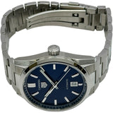 タグ・ホイヤー TAG HEUER カレラ キャリバー5 デイト WBN2112.BA0639 ブルー ステンレススチール 自動巻き メンズ 腕時計