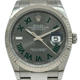 ロレックス ROLEX デイトジャスト36 126234 スレート ホワイトゴールド/ステンレススチール 自動巻き メンズ 腕時計