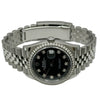 ロレックス ROLEX デイトジャスト36 126284RBR ブラック ホワイトゴールド/ステンレススチール 自動巻き レディース 腕時計