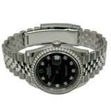 ロレックス ROLEX デイトジャスト36 126284RBR ブラック ホワイトゴールド/ステンレススチール 自動巻き レディース 腕時計