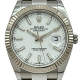 ロレックス ROLEX デイトジャスト41 126334 ホワイト ホワイトゴールド/ステンレススチール 自動巻き メンズ 腕時計