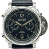パネライ PANERAI ルミノール 1950 PCYC 3デイズ アッチャイオ クロノグラフ PAM00653 ブラック ステンレススチール メンズ 腕時計