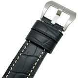 パネライ PANERAI ルミノール 1950 PCYC 3デイズ アッチャイオ クロノグラフ PAM00653 ブラック ステンレススチール メンズ 腕時計