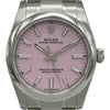 ロレックス ROLEX オイスターパーペチュアル34 124200 キャンディーピンク ステンレススチール 自動巻き レディース 腕時計