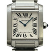 カルティエ Cartier タンク フランセーズ MM W51003Q3 アイボリー ステンレススチール クオーツ ユニセックス 腕時計