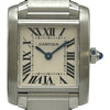 カルティエ Cartier タンク フランセーズ SM W51008Q3 アイボリー ステンレススチール クオーツ レディース 腕時計