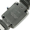 カルティエ Cartier タンク フランセーズ SM W51008Q3 アイボリー ステンレススチール クオーツ レディース 腕時計