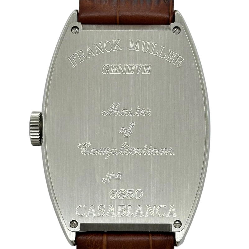 フランク・ミュラー FRANCK MULLER カサブランカ 6850CASA ベージュ
