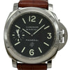 パネライ PANERAI ルミノールマリーナロゴ PAM00005 ブラック ステンレススチール 手巻き メンズ 腕時計