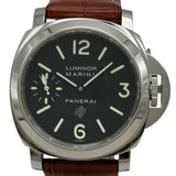 パネライ PANERAI ルミノールマリーナロゴ PAM00005 ブラック ステンレススチール 手巻き メンズ 腕時計