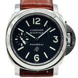 パネライ PANERAI ルミノールマリーナロゴ PAM00005 ブラック ステンレススチール 手巻き メンズ 腕時計