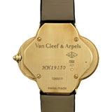 ヴァンクリーフ＆アーペル Van Cleef & Arpels アルハンブラ ウォッチ 1365111 ホワイトシェル ゴールド クオーツ レディース 腕時計
