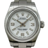 ロレックス ROLEX オイスター パーペチュアル 26 176200 ホワイト ステンレススチール 自動巻き レディース 腕時計