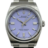 ロレックス ROLEX オイスター パーペチュアル 36 126000 ラベンダー ステンレススチール 自動巻き メンズ 腕時計