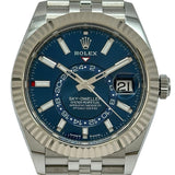 ロレックス ROLEX スカイドゥエラー 336934 ブルー ホワイトゴールド/ステンレススチール 自動巻き メンズ 腕時計