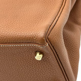 エルメス HERMES ケリー32 内縫い A刻印 ゴールド シルバー金具 トゴ レディース ショルダーバッグ