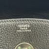 エルメス HERMES リンディ30 □K刻印 ブラック シルバー金具 トリヨン レディース ハンドバッグ