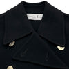 クリスチャン・ディオール Christian Dior カシミヤショートピーコート 340C48A0060 ブラック ウール レディース ピーコート