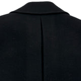 クリスチャン・ディオール Christian Dior カシミヤショートピーコート 340C48A0060 ブラック ウール レディース ピーコート
