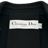 クリスチャン・ディオール Christian Dior カシミヤショートピーコート 340C48A0060 ブラック ウール レディース ピーコート