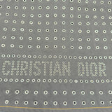 クリスチャン・ディオール Christian Dior アイレットバックロゴデニムジャケット 242V16X3308 ブラック デニム レディース デニムジャケット