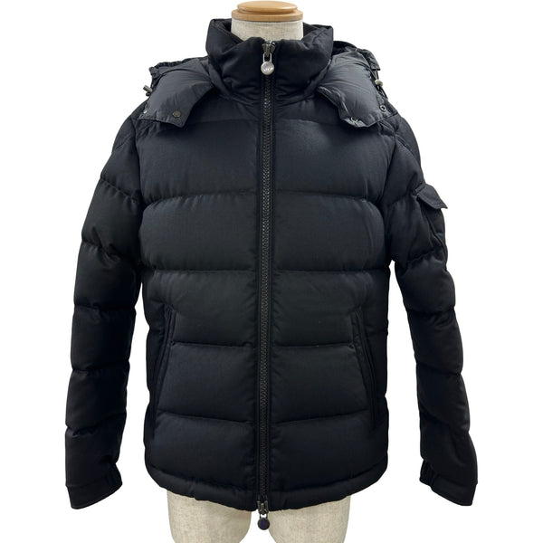 【まさん専用 】 モンクレール ダウンジャケット MONTGENEVRE モンクレール MONCLER MONTGENEVRE ダウンジャケット ブラック ウール