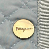 サルヴァトーレ・フェラガモ Salvatore Ferragamo キルティングジャケット ブルー ポリエステル レディース その他アウター