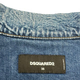 ディースクエアード DSQUARED DSQUARED2 デニムショートジャケット S80AM0003 ブルー デニム レディース デニムジャケット