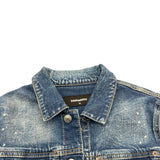 ディースクエアード DSQUARED DSQUARED2 デニムショートジャケット S80AM0003 ブルー デニム レディース デニムジャケット