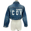 ディースクエアード DSQUARED DSQUARED2 デニムショートジャケット S80AM0003 ブルー デニム レディース デニムジャケット