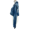 ディースクエアード DSQUARED DSQUARED2 デニムショートジャケット S80AM0003 ブルー デニム レディース デニムジャケット